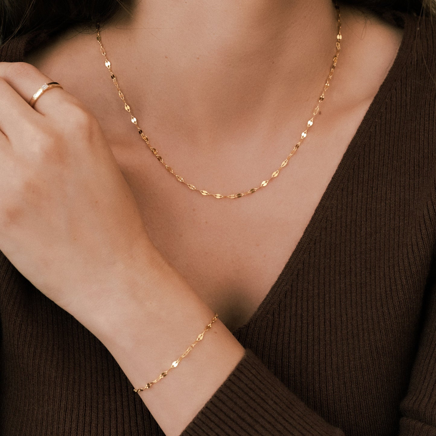ALICE - Bracelet à maillons