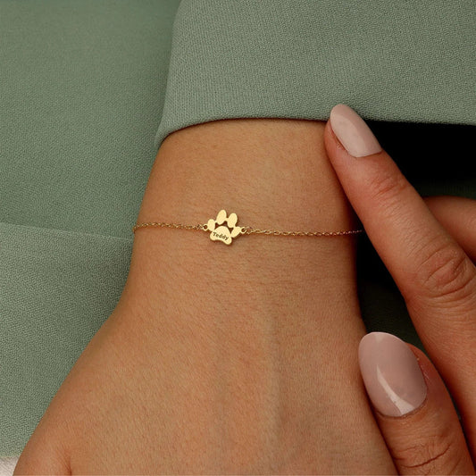 Bracelet Patte Personnalisé