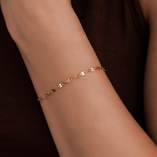 ALICE - Bracelet à maillons