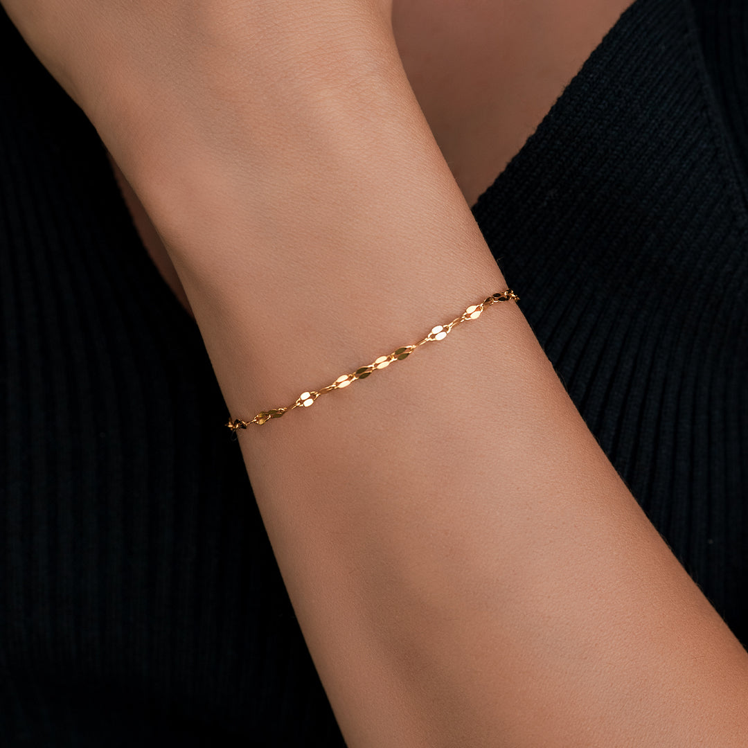 ALICE - Bracelet à maillons