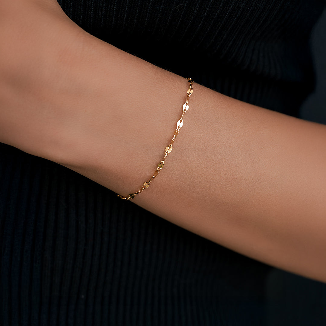 ALICE - Bracelet à maillons