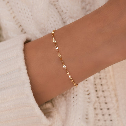 ALICE - Bracelet à maillons