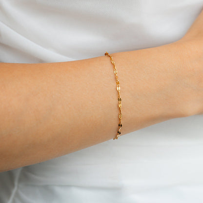 ALICE - Bracelet à maillons
