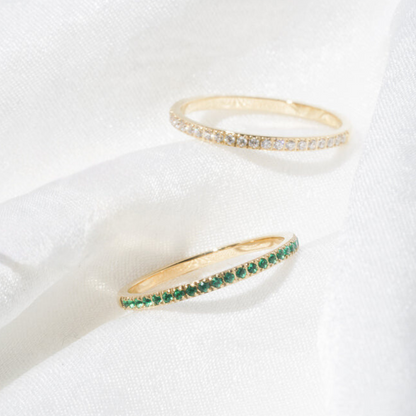 BAGUE AVEC PIERRE DE NAISSANCE